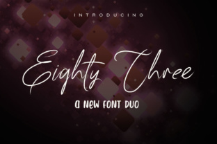 83 Script: A Font Duo for Authentic Design