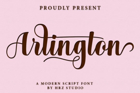 Arlington Script: A Font for Timeless Design Projects