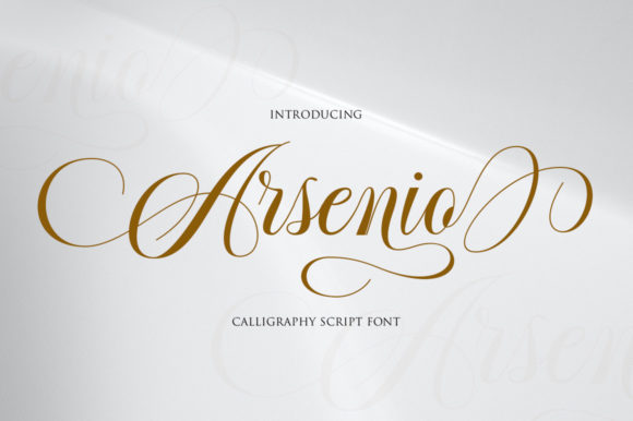 Arsenio Script: The Elegant Handwritten Font for Modern Designs