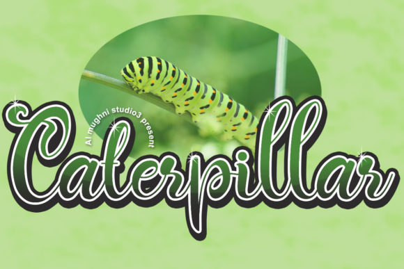 Caterpillar Script: A Blend of Charm and Elegance