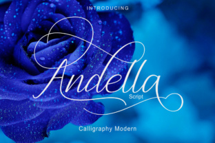 Exploring Andella Script: A Handmade Font with Modern Elegance