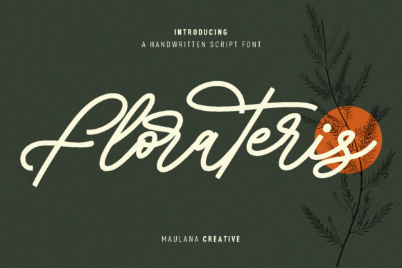 Florateris Script: The Creative Font for Modern Branding