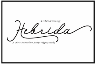 Hebrida Script: The Handmade Font That Moves