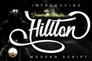 Hillton Modern Script: Elevating Your Designs with Elegant Flow