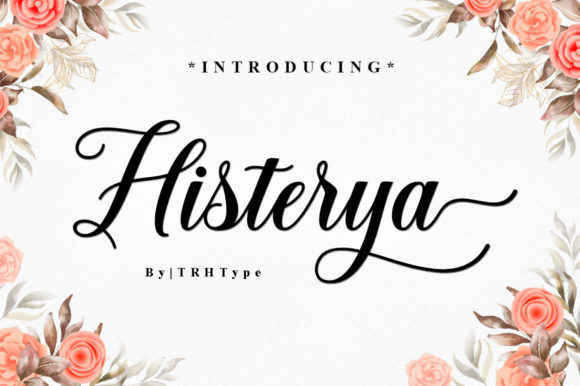 Histerya Script: The Elegant Handwritten Font for Timeless Designs