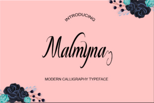 Malmyna Script: A Font That Flows Naturally