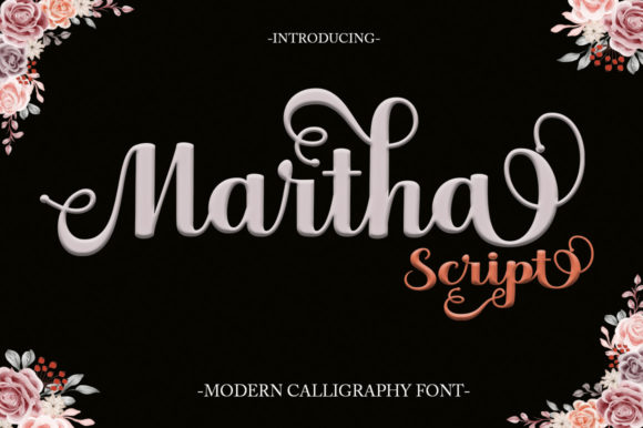Martha Script: The Elegant Handwritten Font for Designers