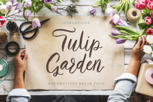 Tulip Garden Script: A Handwritten Font with Character