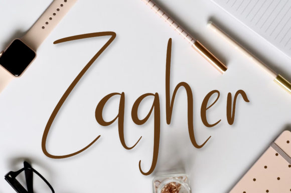 Why Zagher Script Is Your Next Favorite Handwritten Font